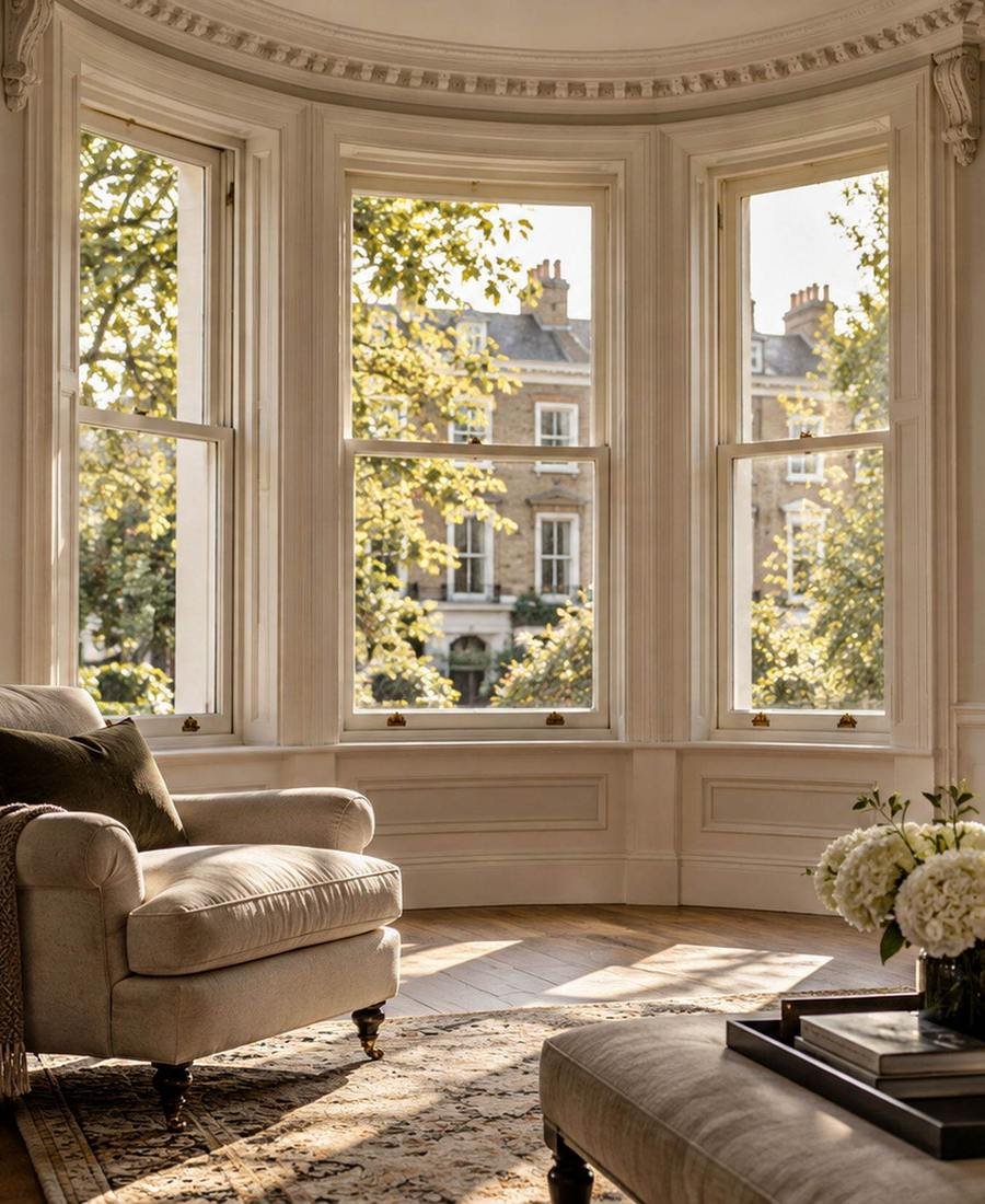 Traditional sash windows