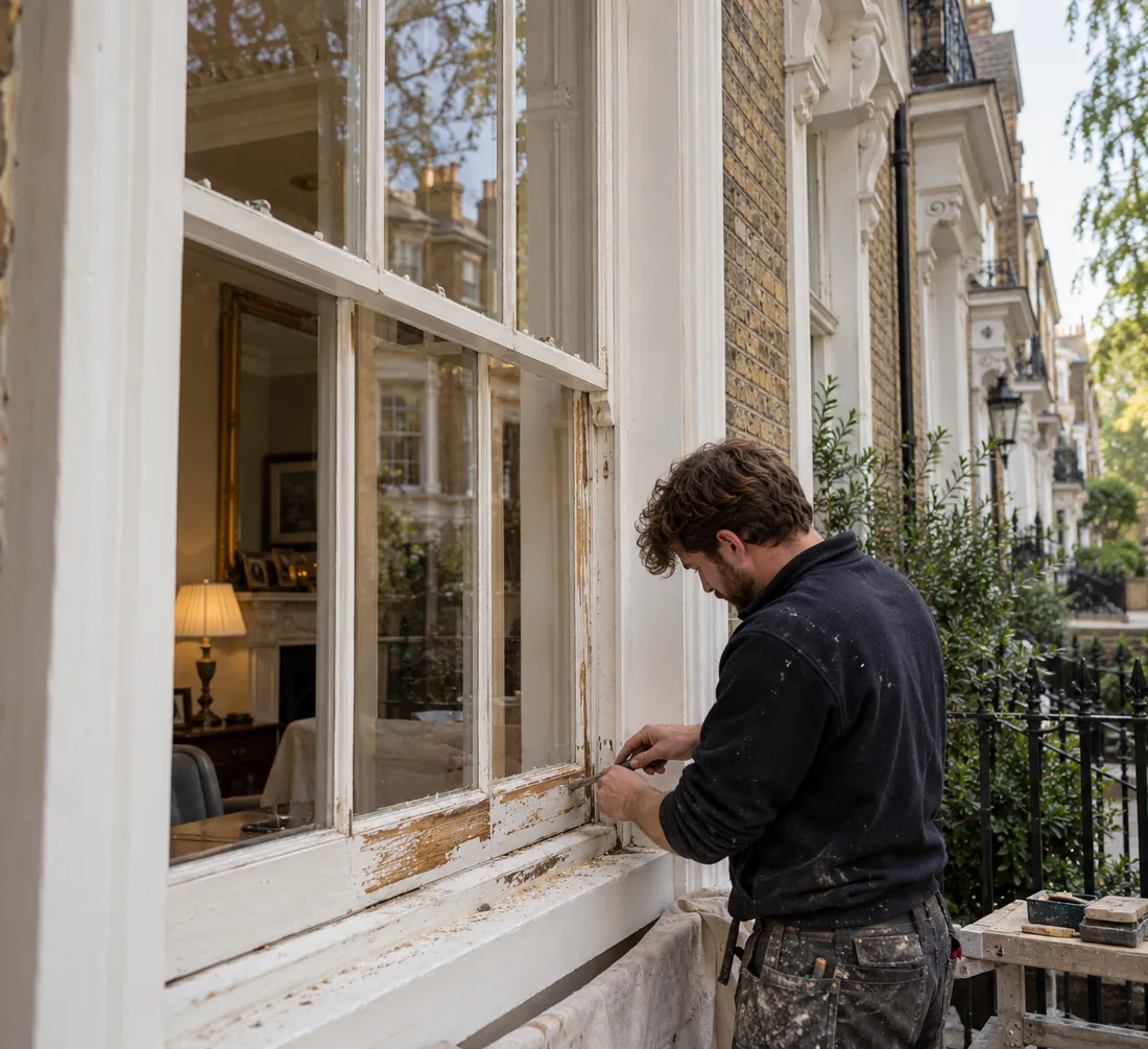 Replacement Timber Sash Windows detail